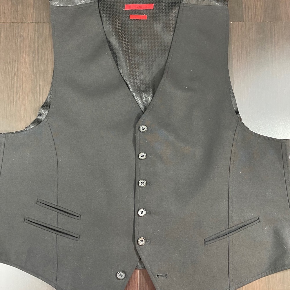 John Varvatos 2X Black Vest